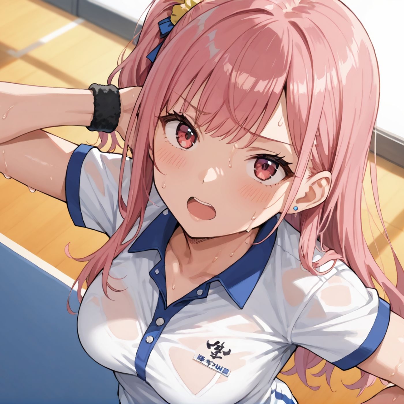 学園性活！ユニフォームに滲む汗 テニス部の本気がエロい3【汗かく美少女の厳選CG332枚収録】PC向け - サンプル画像 3
