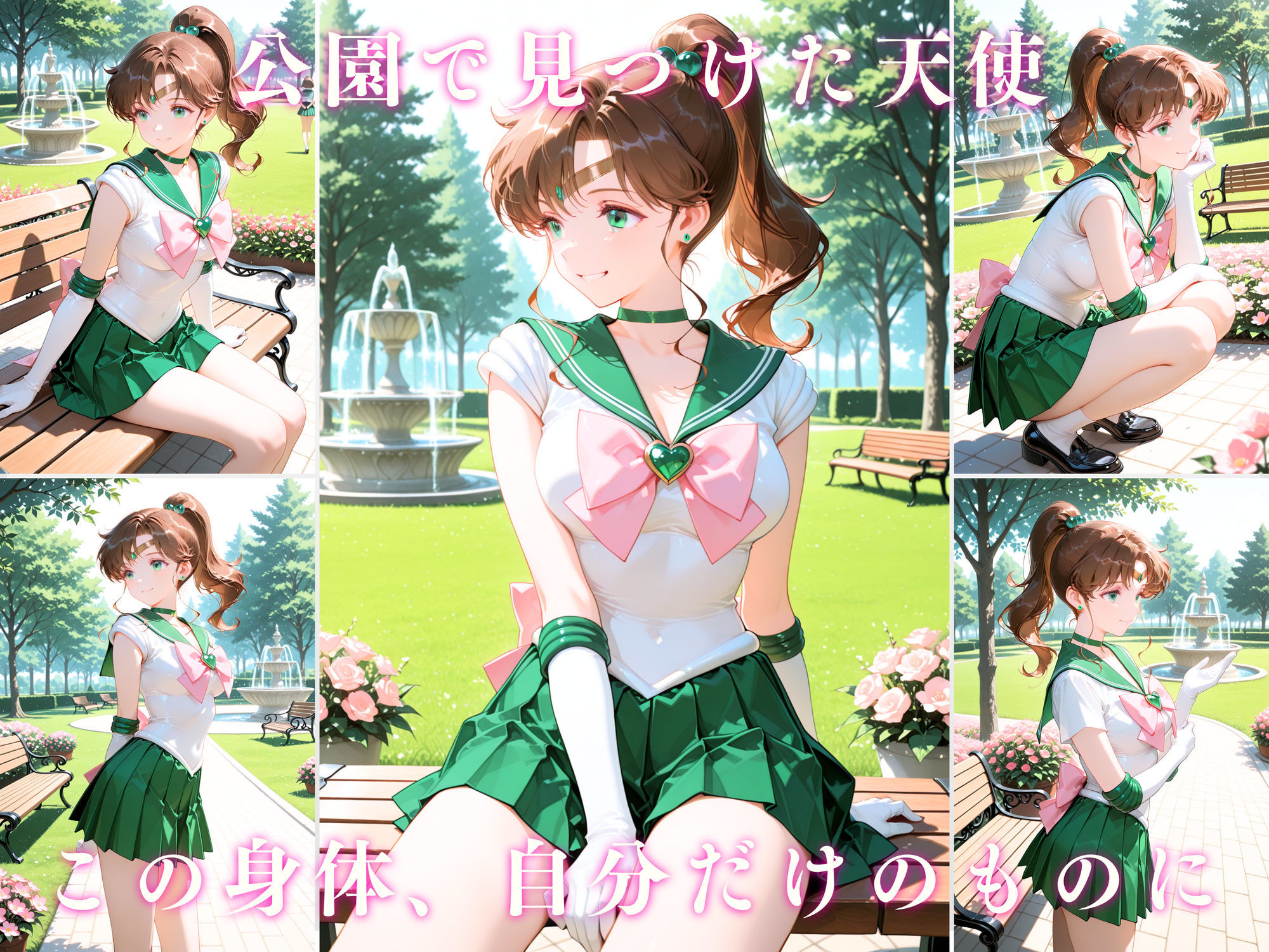 【4K動画付き】セーラージュ〇ター 催●支配:公園で見かけたカワイイあの子を犯したいー 4K高画質 美少女戦士セーラ〇ムーン 木野ま〇と - サンプル画像 1