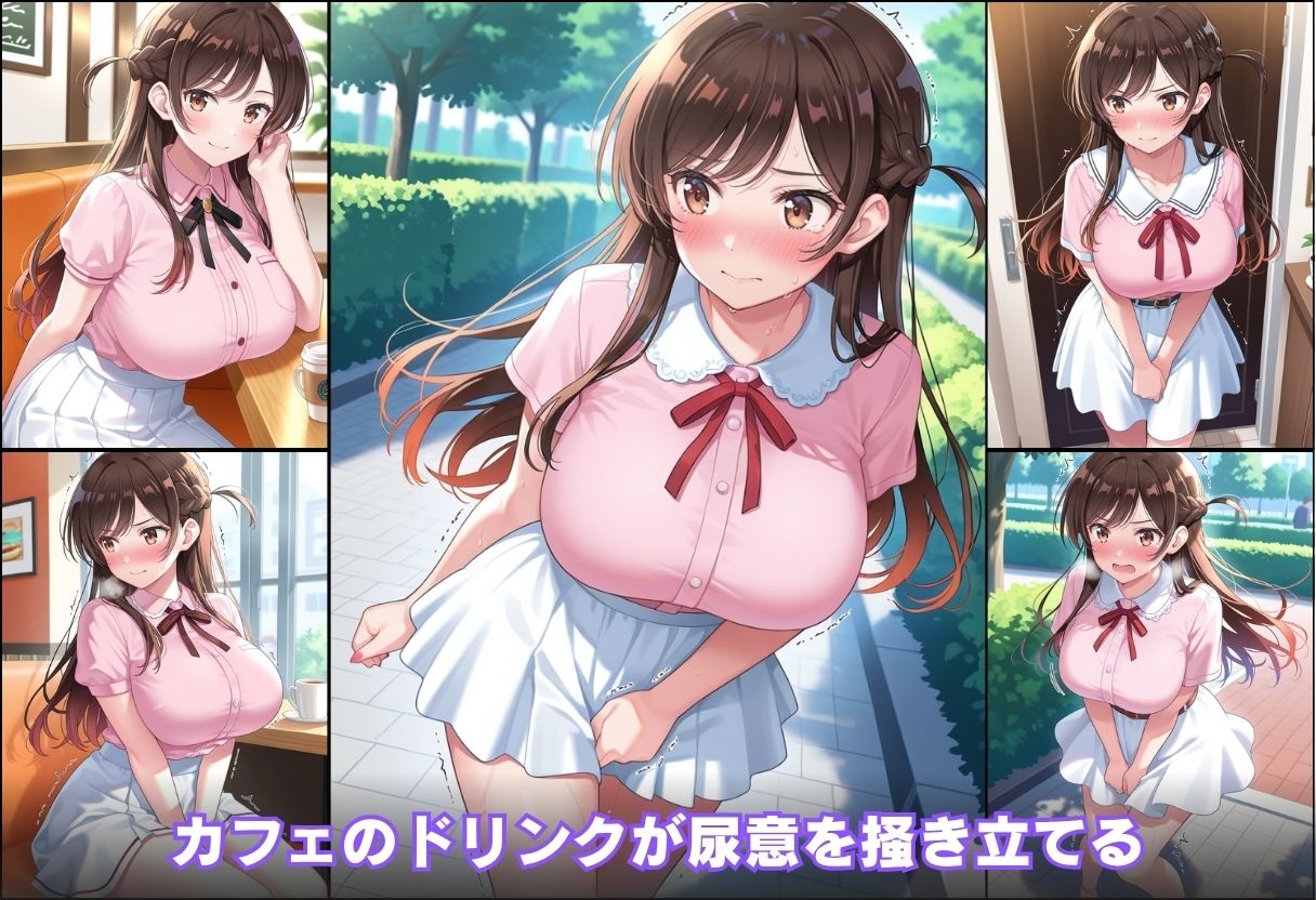 尿意の限界 彼女、おもらしします 水原千鶴 - サンプル画像 5
