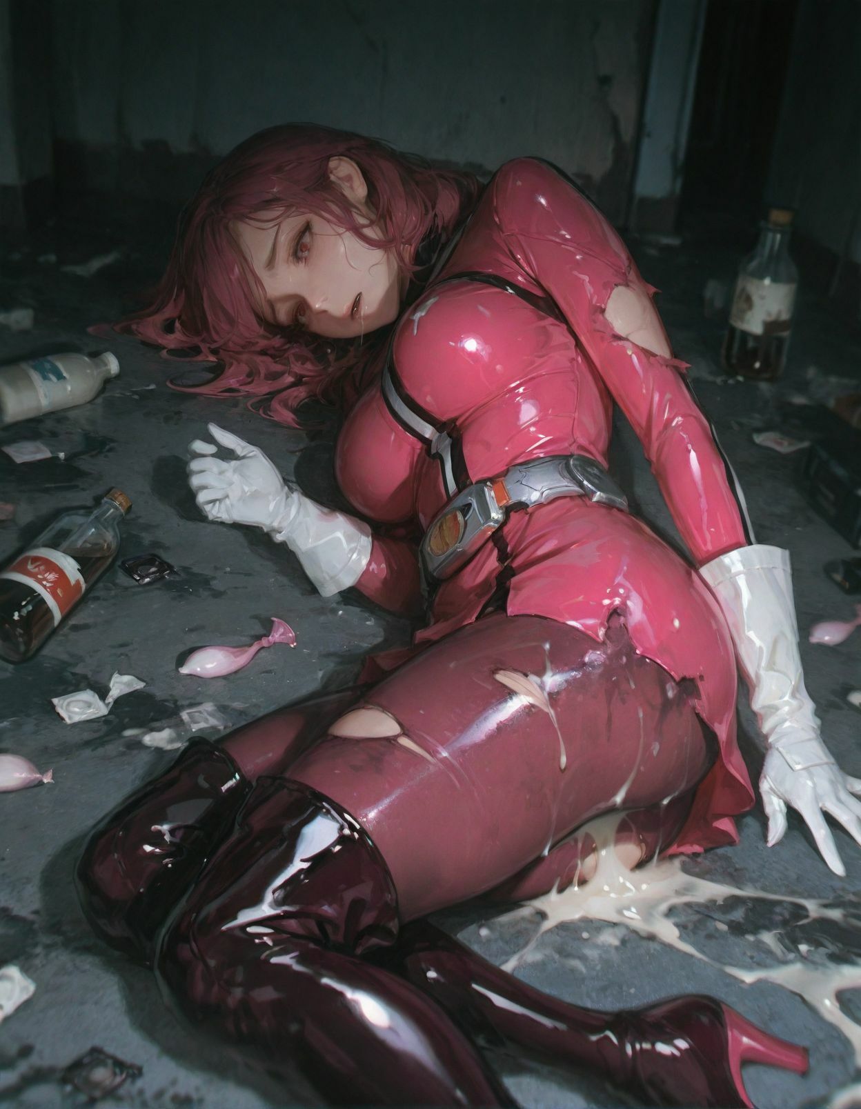 絶望少女9 -特撮戦隊レ●プ編- - サンプル画像 5