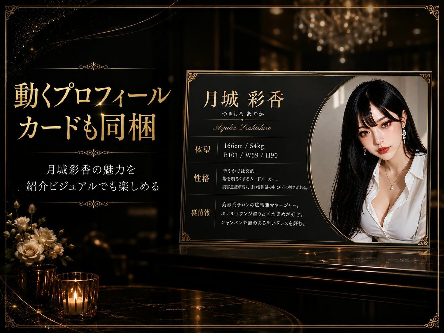 【音声付きOP】セレブ人妻、同窓会で不倫。10年ぶりに再会した憧れの彼女は、夫には言えないほど欲求不満だった - サンプル画像 3