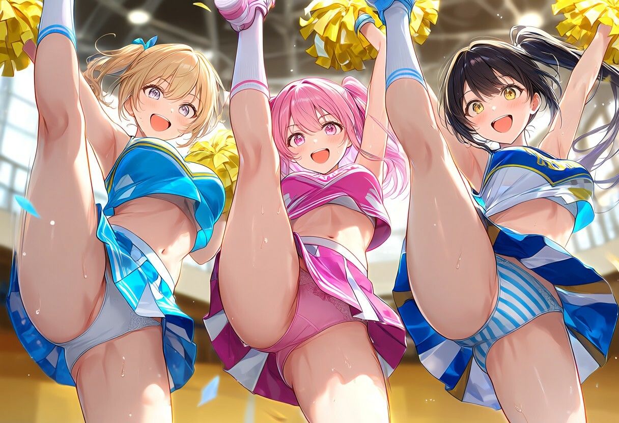 いろんなシチュエーションでパンチラ - サンプル画像 4