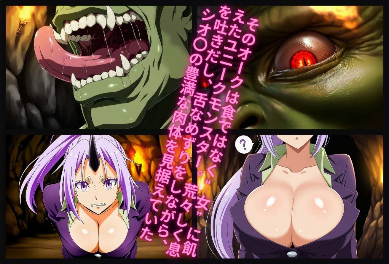 ヒロイン敗北  〜爆乳秘書、最強絶倫オークに敗北す〜 - サンプル画像 2