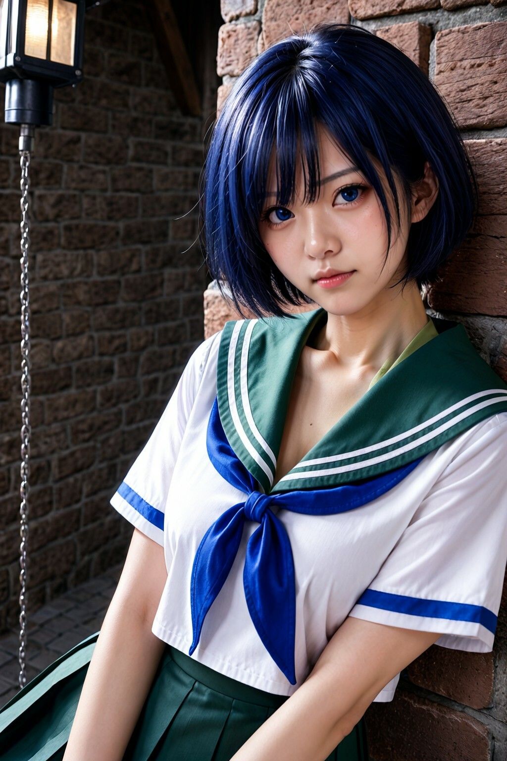 制服魔法少女の地下牢調教記録 〜変身できないまま全穴堕ち〜 - サンプル画像 1