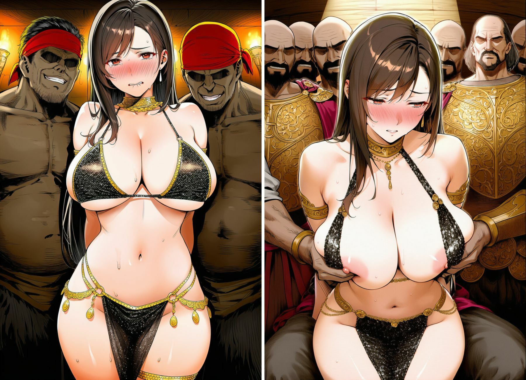 かくとう娘の陥落記〜縛られ焦らされ自分から腰を振るまで〜 - サンプル画像 3