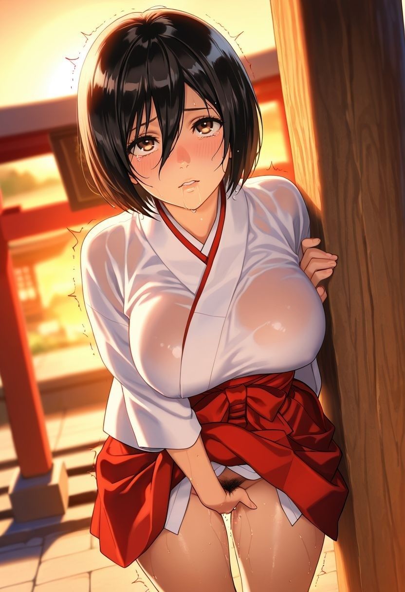 もしも。。。このキャラが巫女だったら〜ミ〇サ〜 - サンプル画像 7