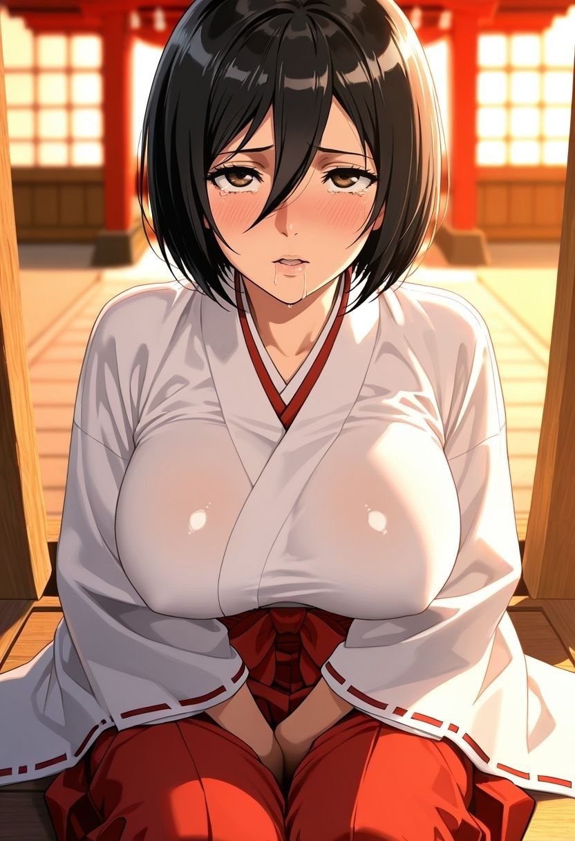 もしも。。。このキャラが巫女だったら〜ミ〇サ〜 - サンプル画像 9