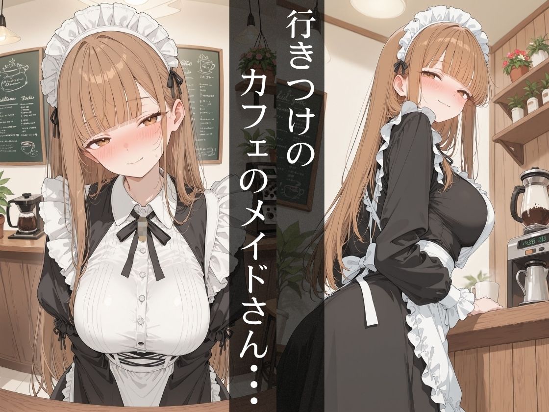 「お客様、今日も特別なサービスを...（ハート）」献身メイドが夜の甘々ご奉仕 - サンプル画像 3