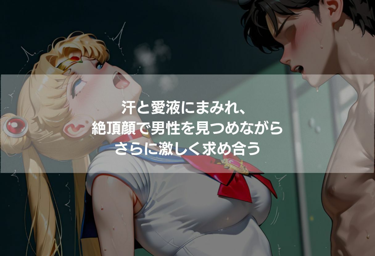 ふたなり巨乳3美少女 金髪青髪黒髪の教室・トイレ・森中出し 342枚 - サンプル画像 9