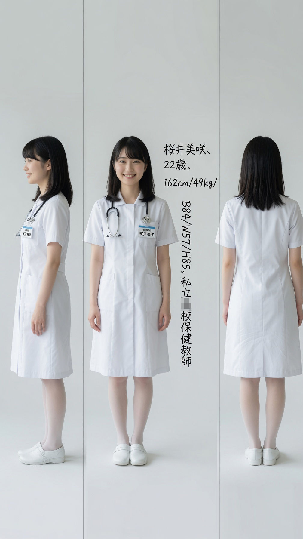 私のお仕事図鑑_保健教師桜井美咲 - サンプル画像 1