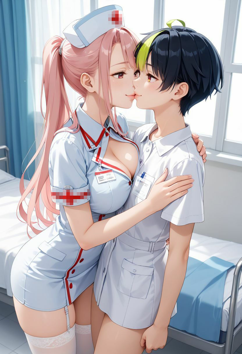 女王様と舐め犬 vol.13 ナース編 - サンプル画像 2