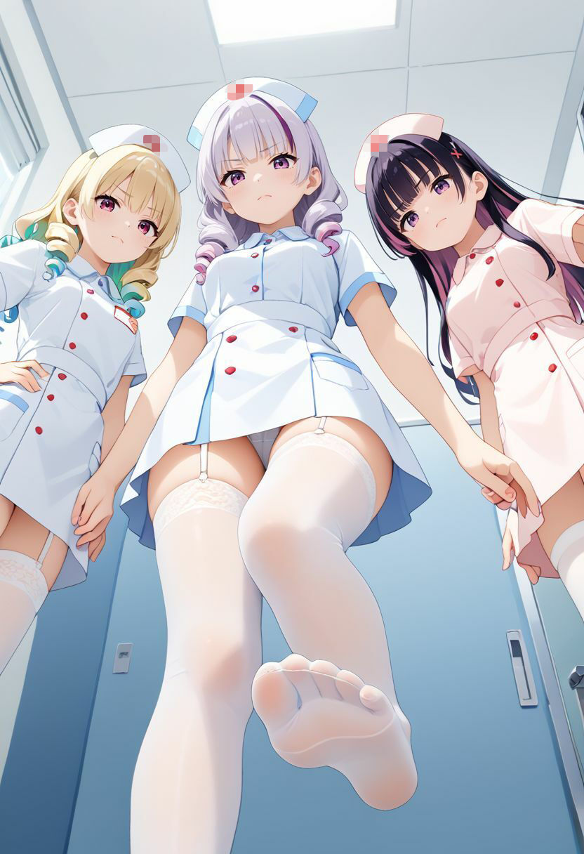 女王様と舐め犬 vol.13 ナース編 - サンプル画像 3