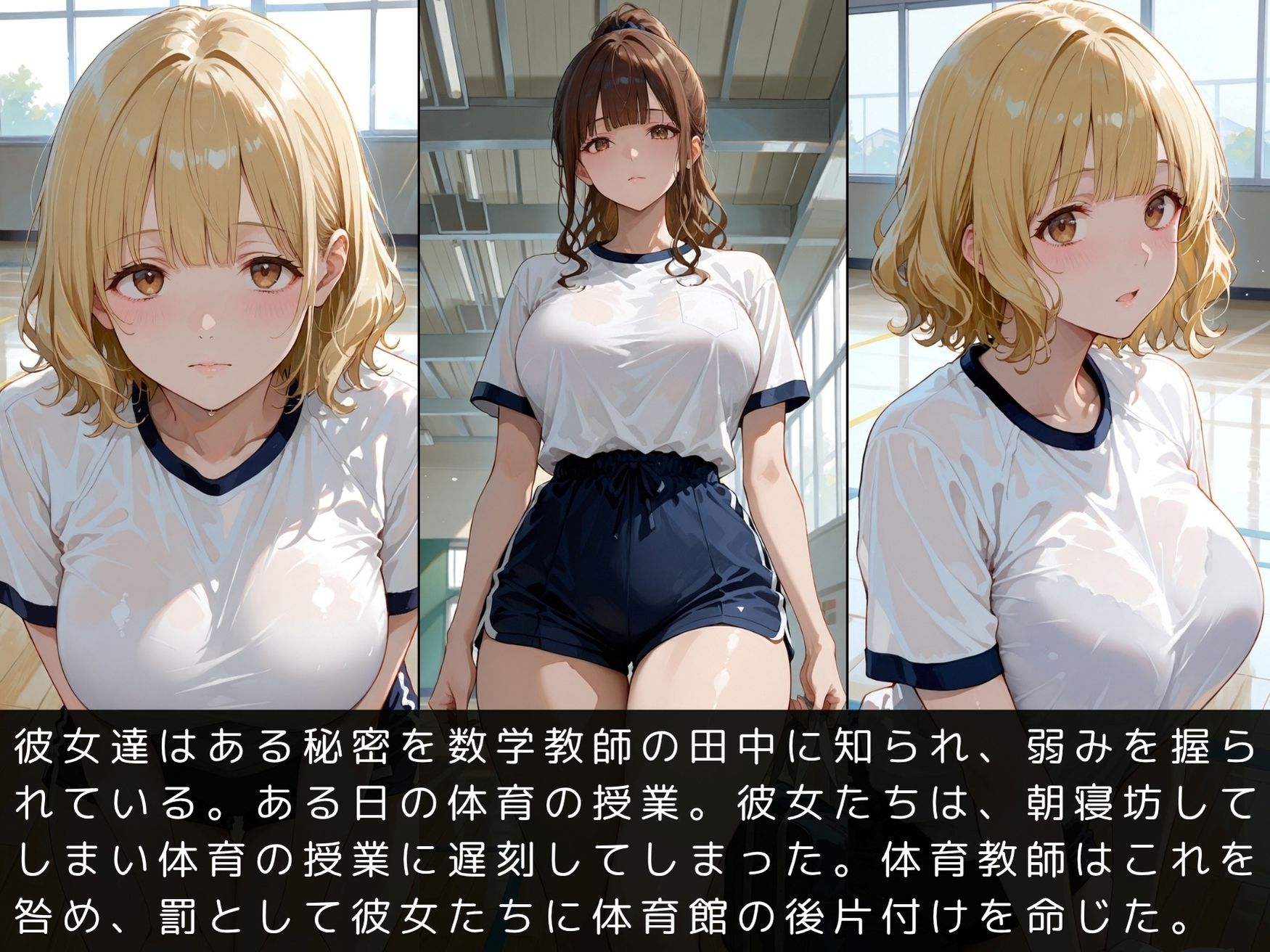 放課後の性指導〜禁断の記録〜体育館編 Vol.2 - サンプル画像 4