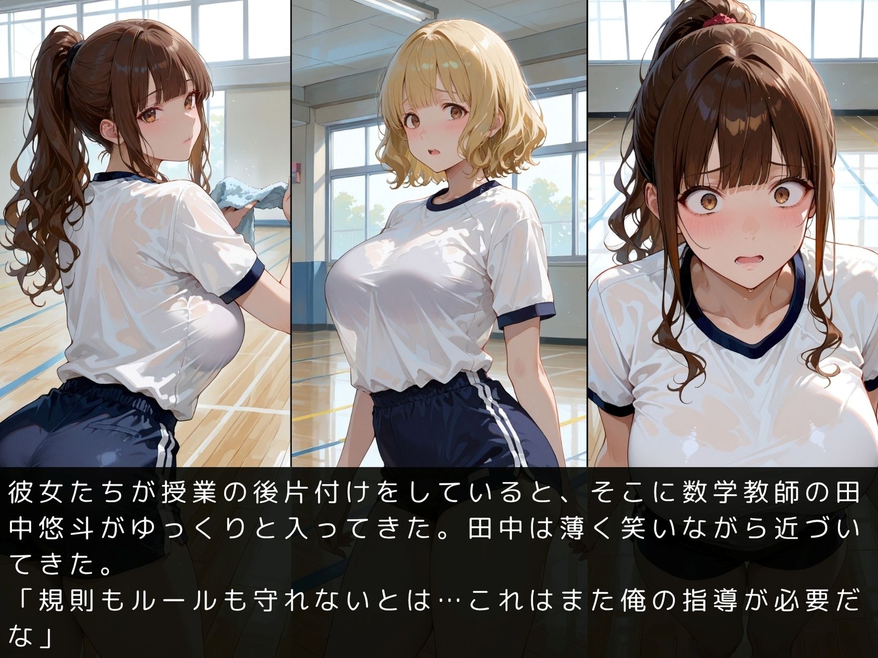 放課後の性指導〜禁断の記録〜体育館編 Vol.2 - サンプル画像 5