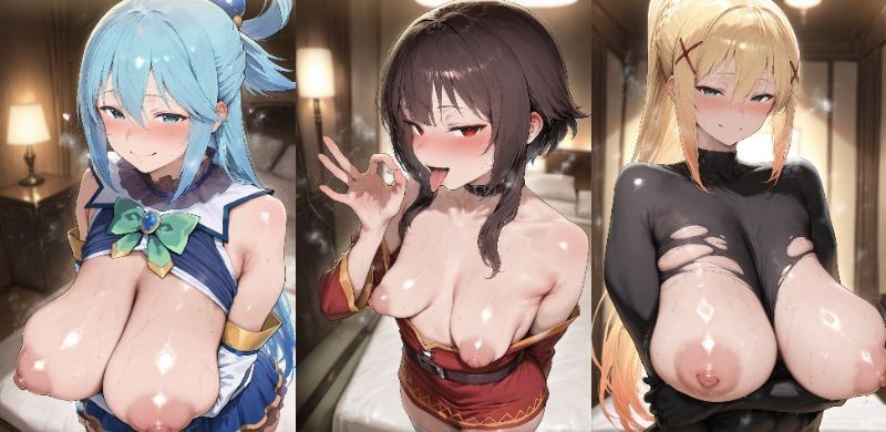 性処理ヒロイン  こ○すば - サンプル画像 2
