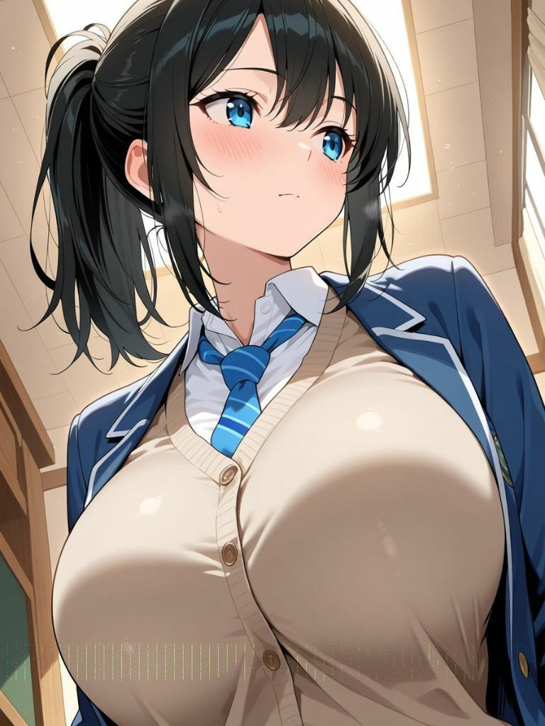 清楚系巨乳ギャルの淫乱な放課後 - サンプル画像 2