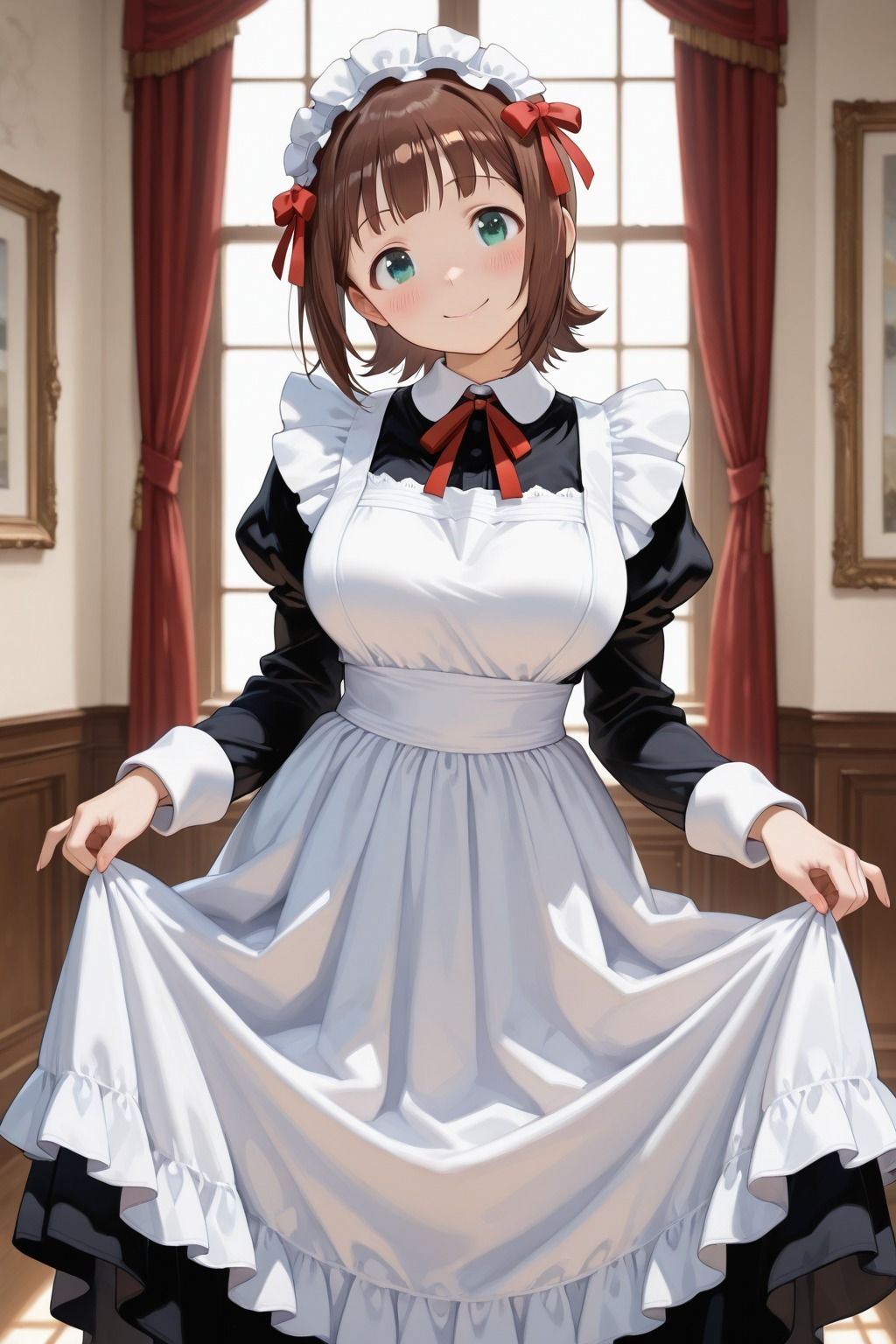 おじさんと春香  メイド編 - サンプル画像 1