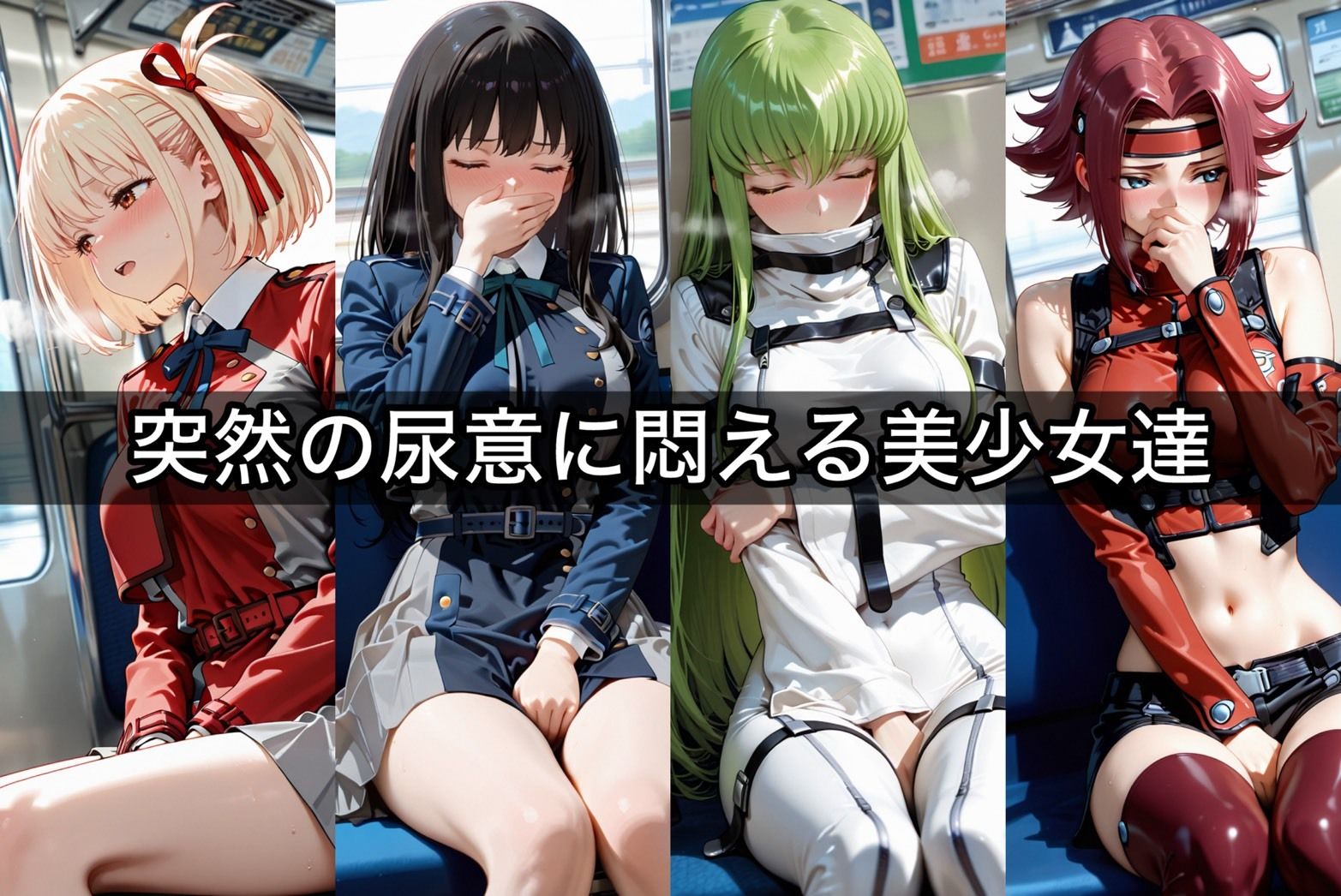 お漏らししちゃっただけなのに  秘密組織経編 - サンプル画像 1