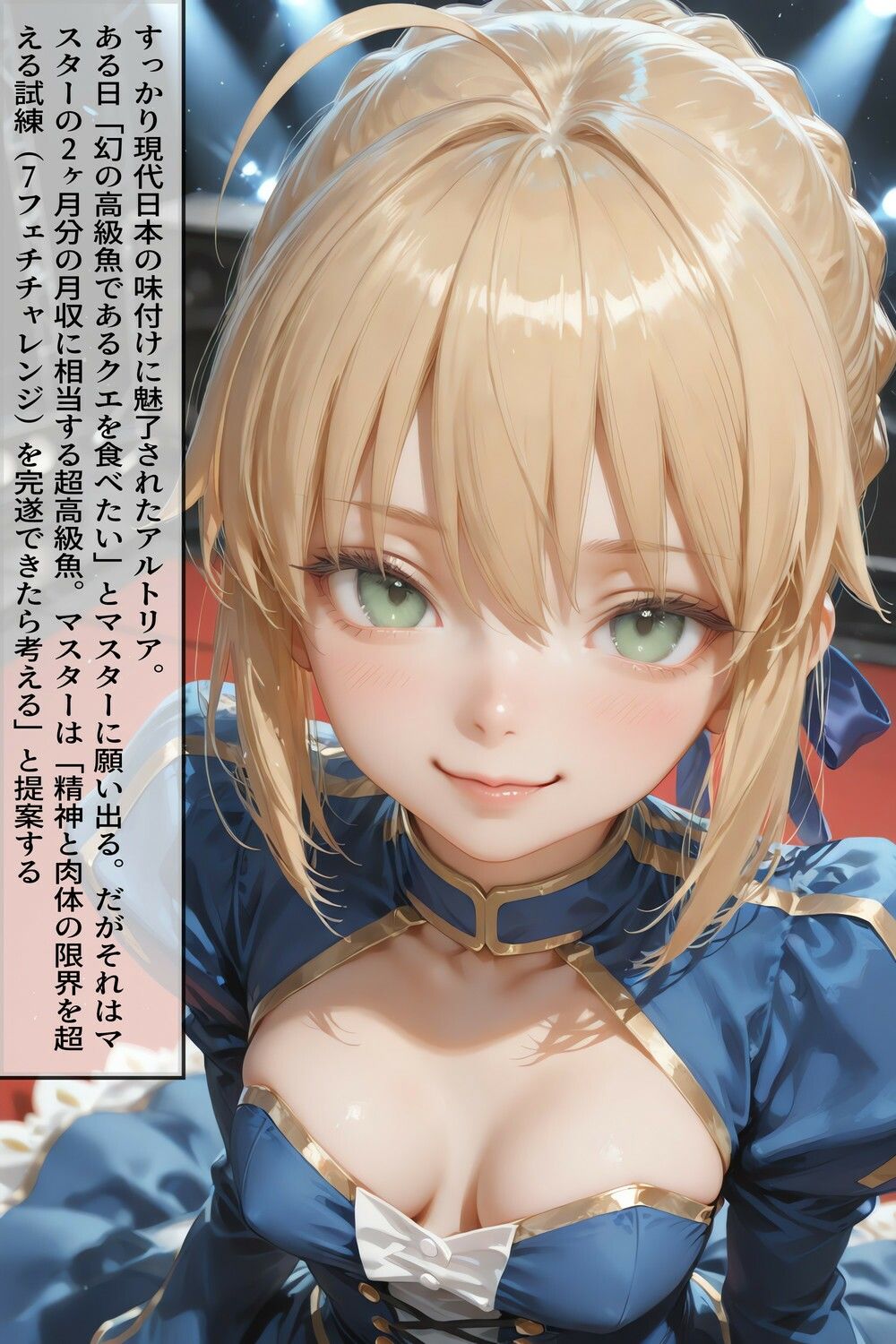 腹ペコ王の受難？ 幻の高級魚と七つの淫らな試練 【FGO】【500枚】 - サンプル画像 1