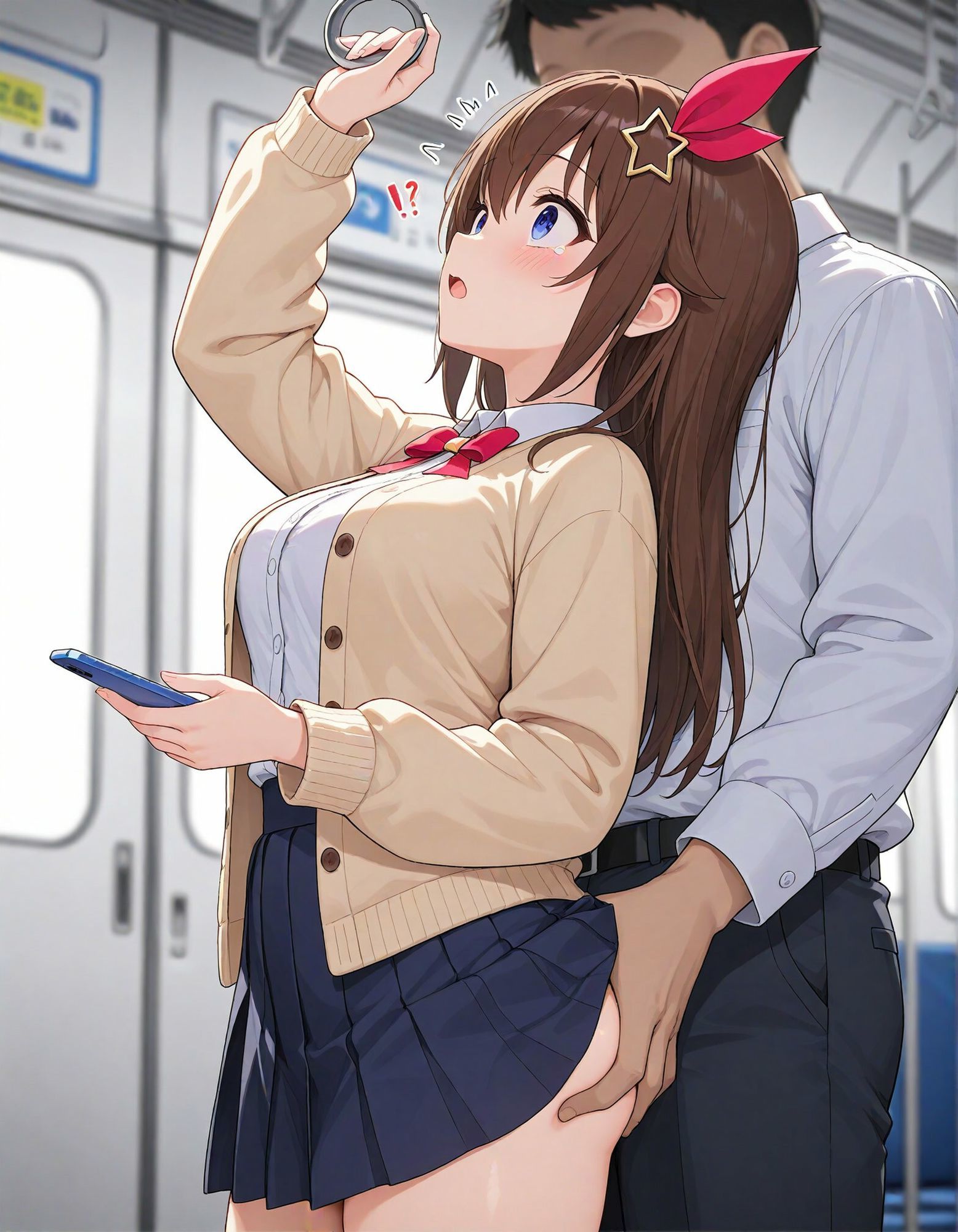 【動画付き】痴●電車 犯●れた少女 ときの●ら編 - サンプル画像 3