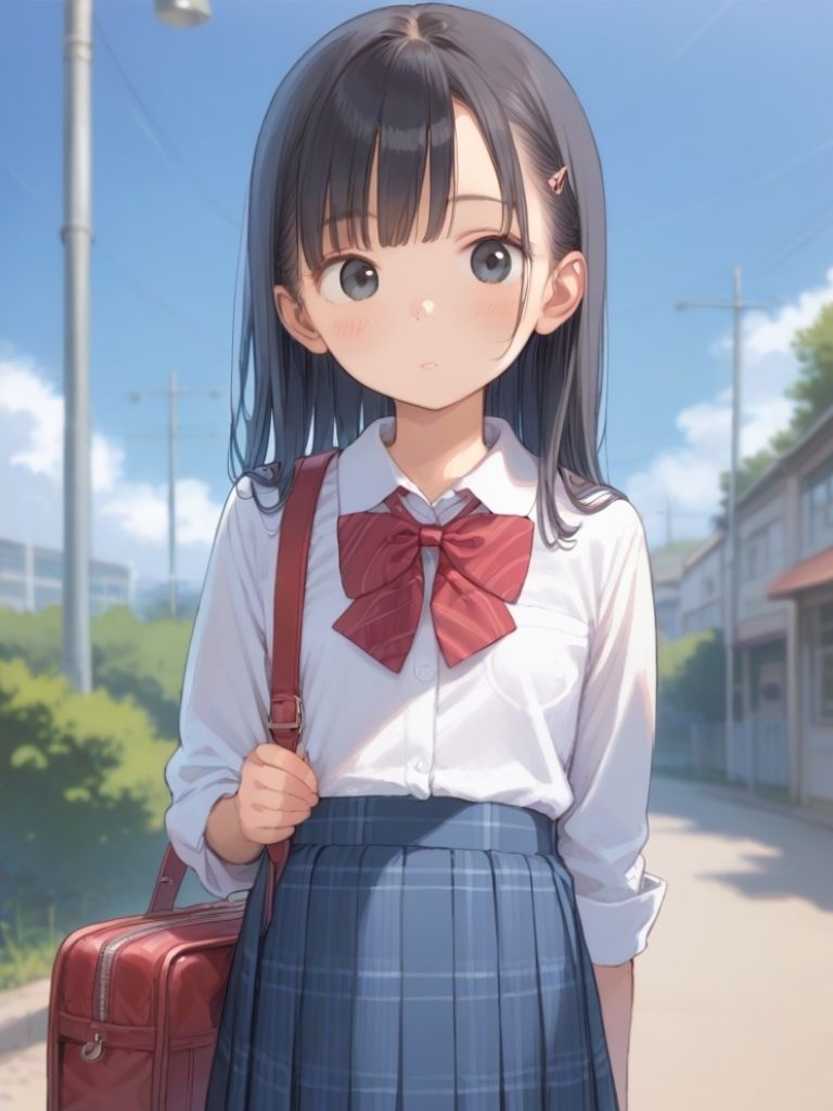 純粋無垢な少女が従順ペットに堕ちるまで 【制服・私服・水着・全裸】完全順撮り - サンプル画像 1