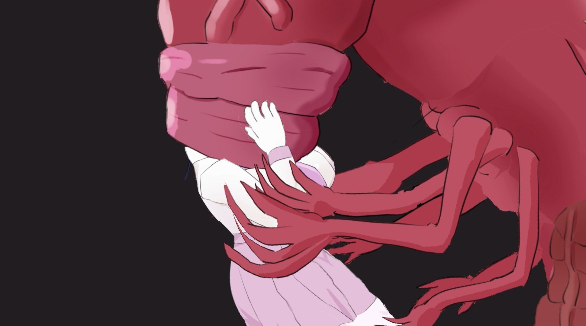 少女は幼魔の肉哺乳瓶 - サンプル画像 2