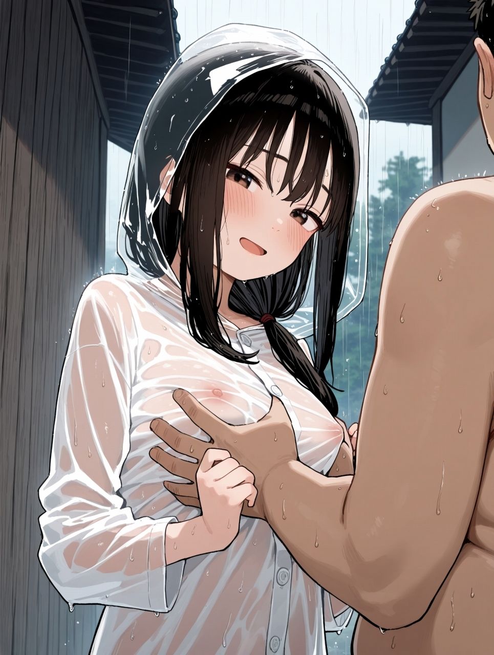 レインコートがあれば雨でもへっちゃら！ - サンプル画像 8