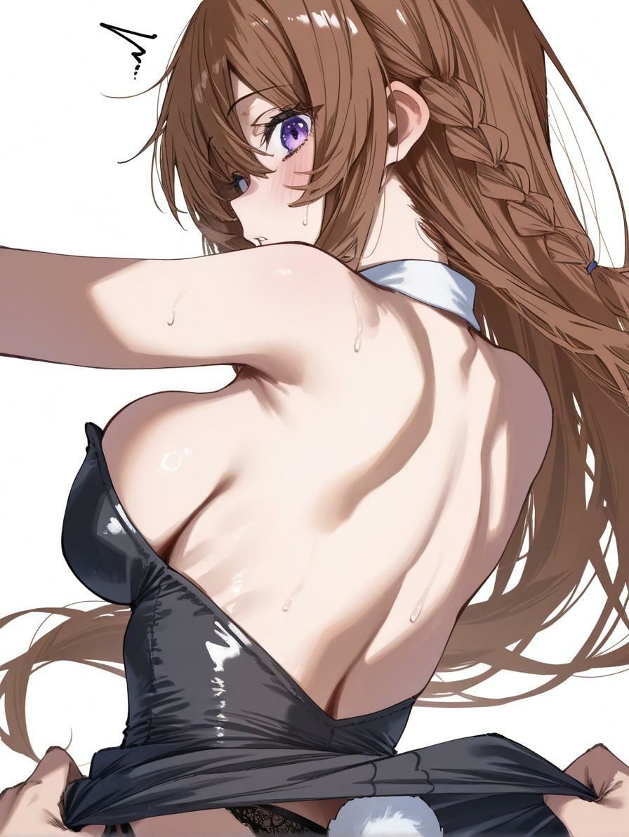 地味な先輩の裏の顔 〜バニーガール姿でご奉仕してくれる先輩が可愛すぎる〜 - サンプル画像 1