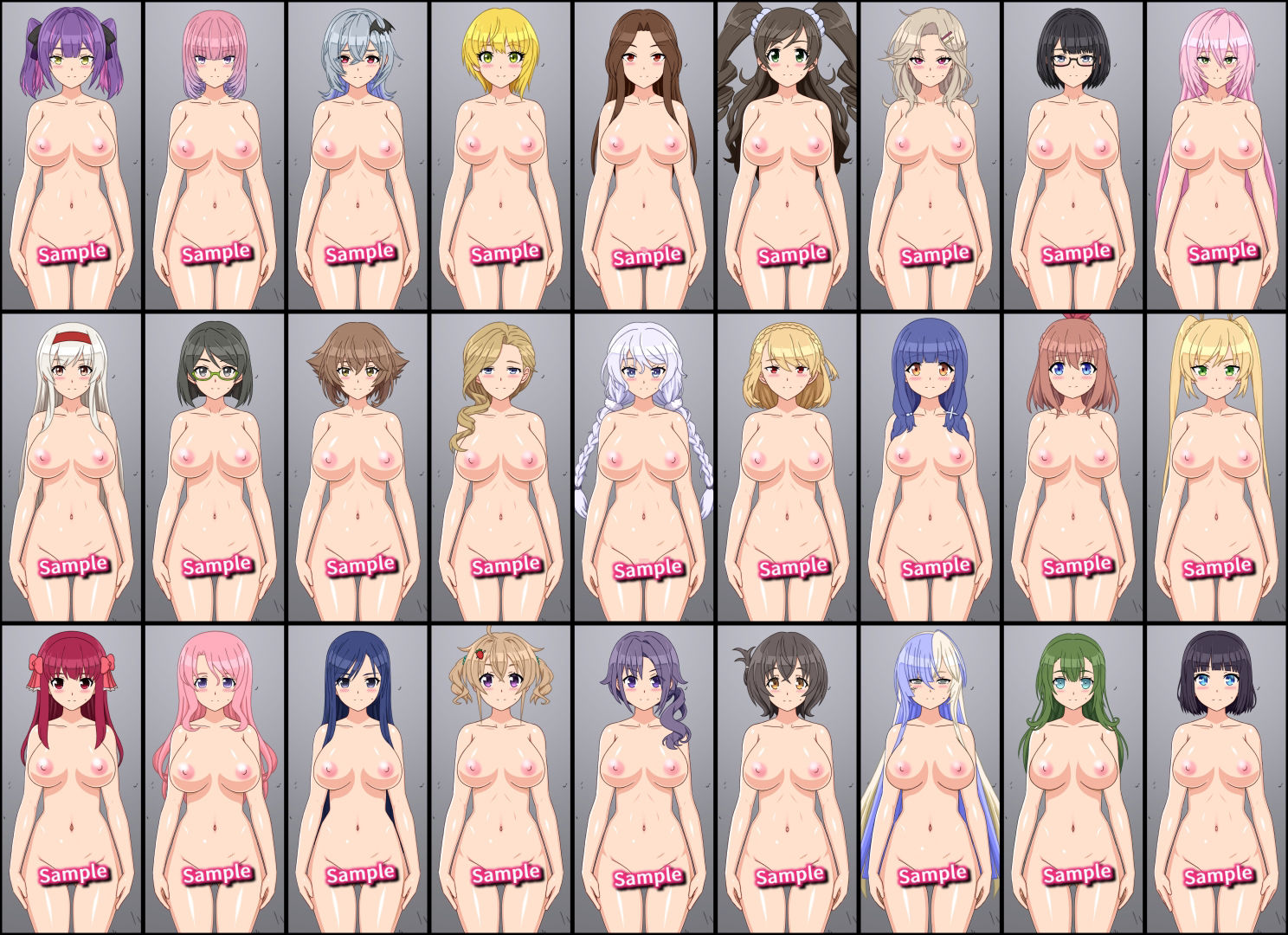 27人のパイパンヌードの女の子を「みつめえっち」したい人向けのCG集2026-SIEBEN- - サンプル画像 3