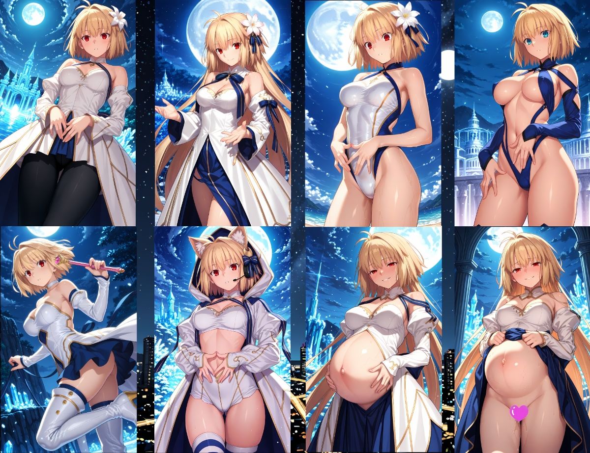 淫売譚 孕姫〜ア〇ク編〜 - サンプル画像 7