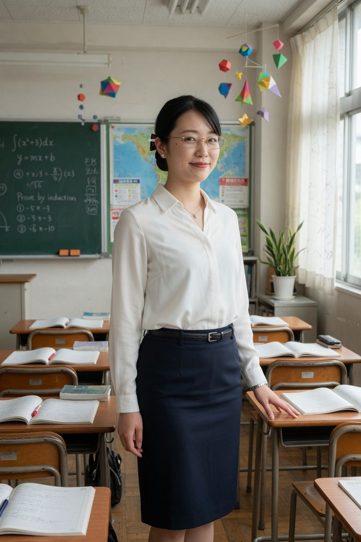 私のお仕事図鑑_数学教師佐藤美咲 - サンプル画像 1
