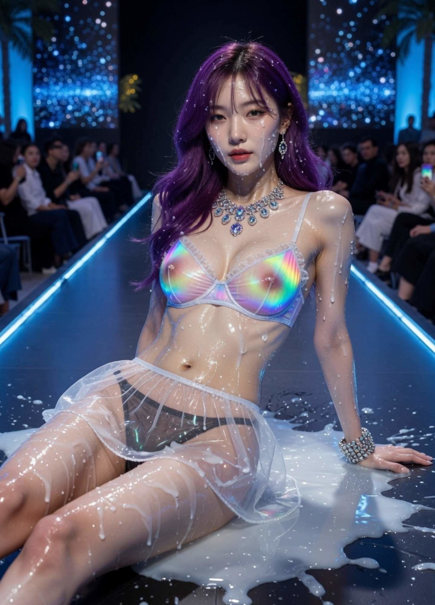 ランウェイモデルにぶっかける。 - サンプル画像 6