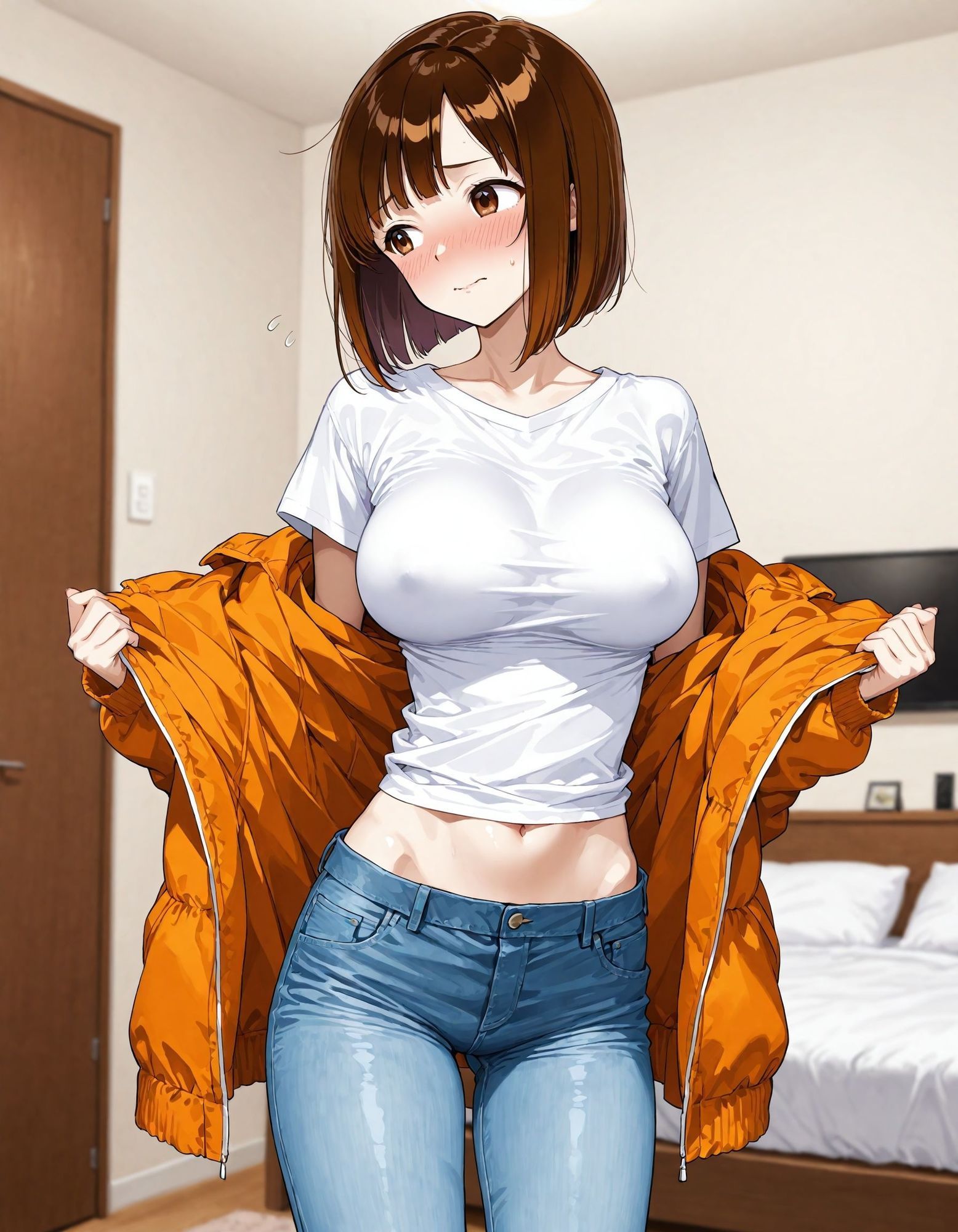 ショートお姉さん、調教 - サンプル画像 3