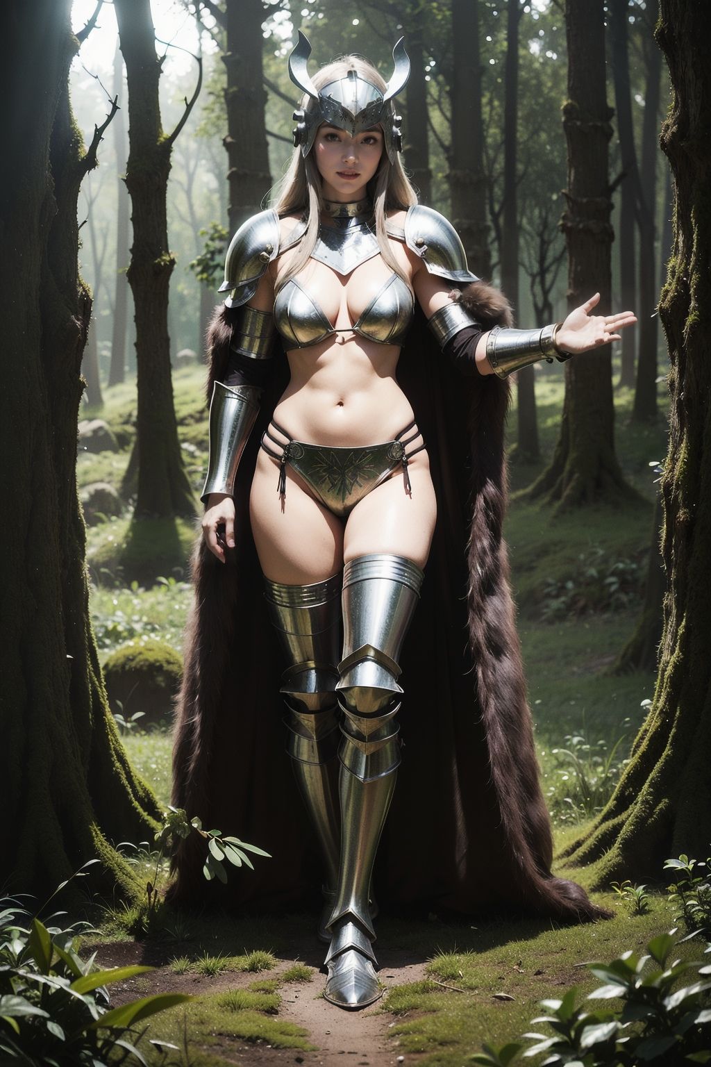 森の女戦士 - サンプル画像 5