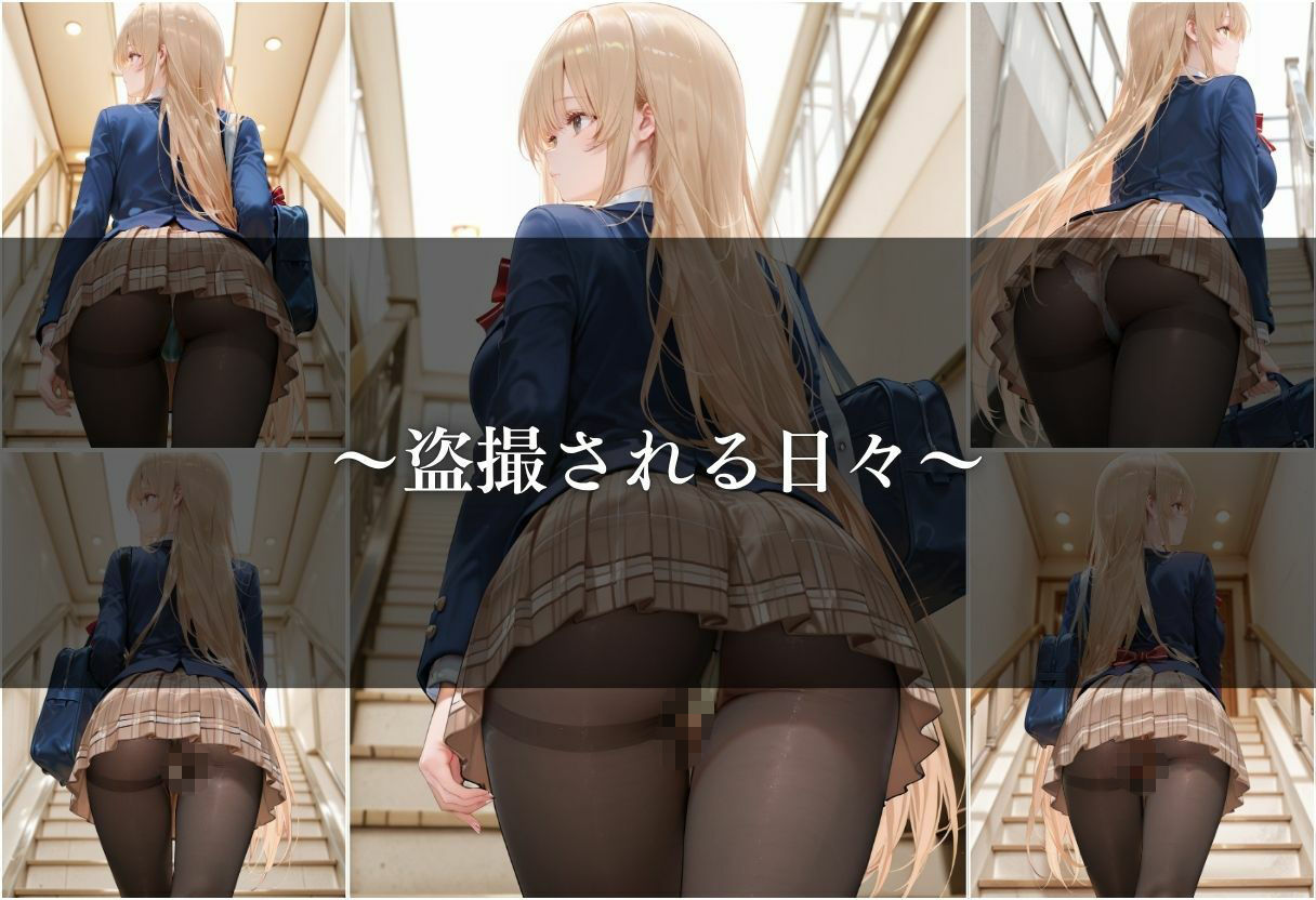 【女子校生 盗撮】盗撮されるヒロインがはちゃめちゃにされる1日。vol.1 - サンプル画像 3