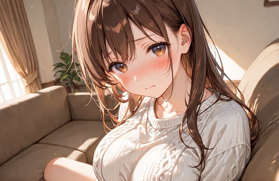 あなたの見えないところ。【巨乳ミステリアス女優、桜木栞里が彼女だったら】 - サンプル画像 1