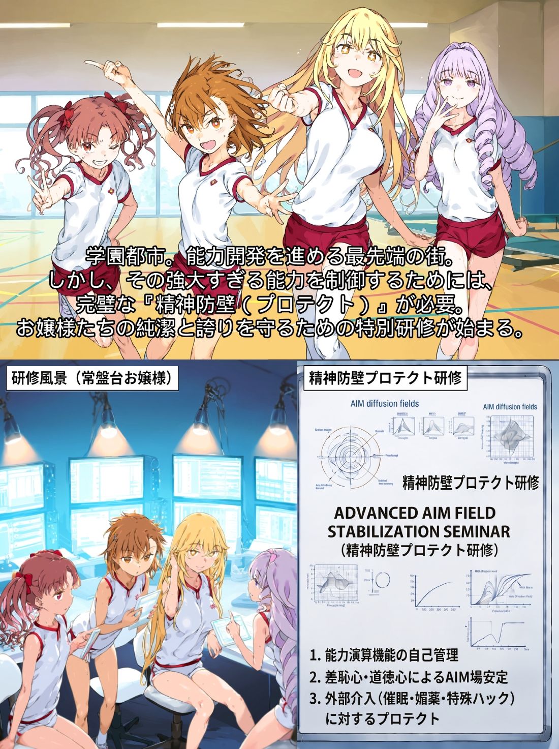 薬を盛られて洗脳されたお嬢様たち - サンプル画像 1
