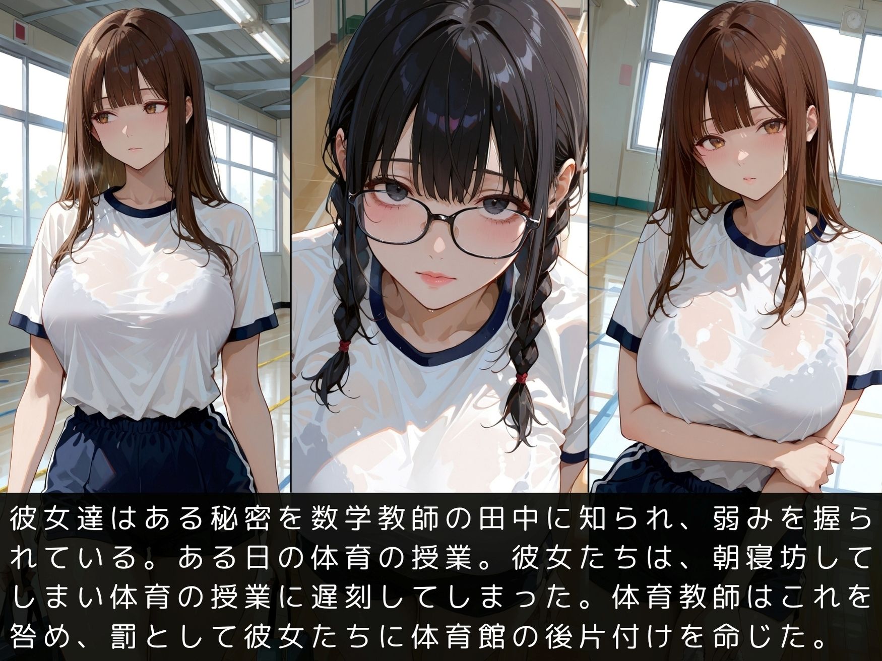 放課後の性指導〜禁断の記録〜体育館編 Vol.3 - サンプル画像 4