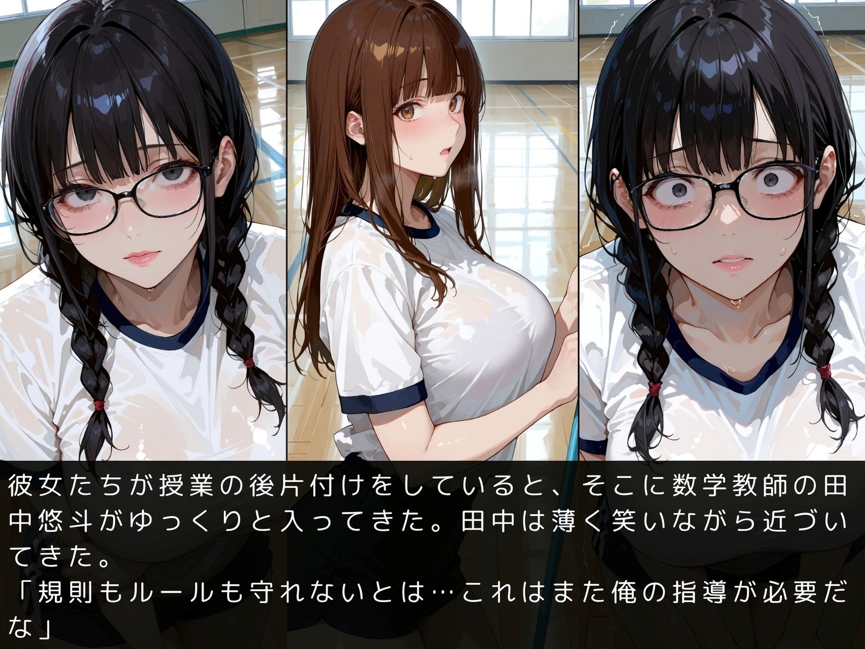放課後の性指導〜禁断の記録〜体育館編 Vol.3 - サンプル画像 5