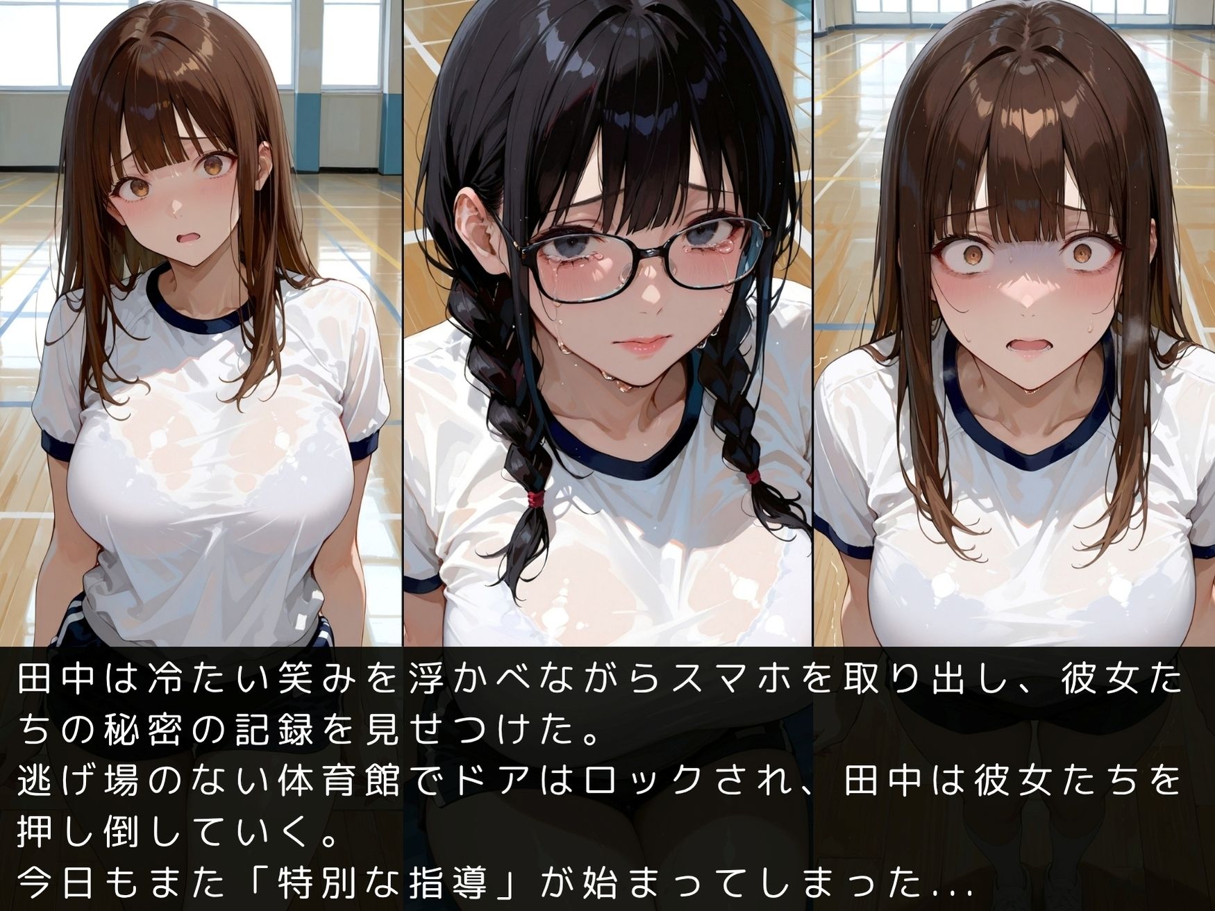 放課後の性指導〜禁断の記録〜体育館編 Vol.3 - サンプル画像 6
