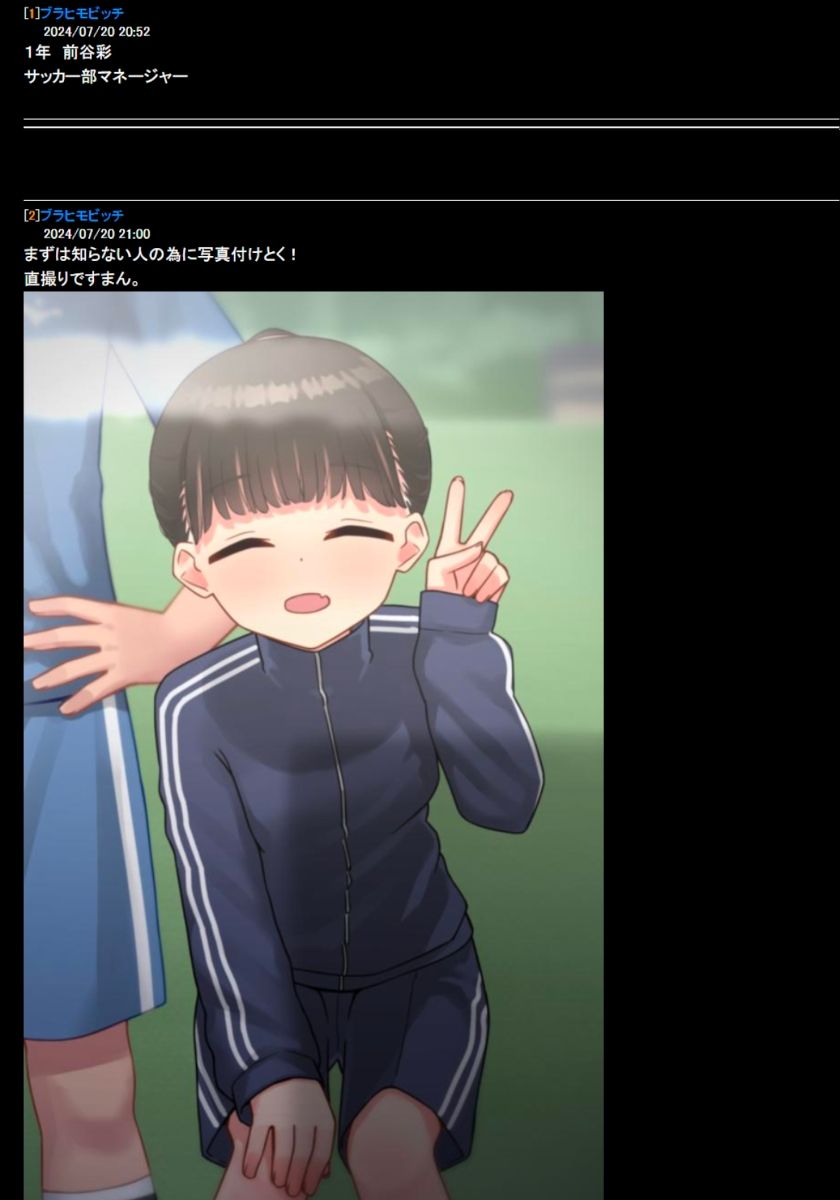 鳥寝学園 裏掲示板【夏】 - サンプル画像 1