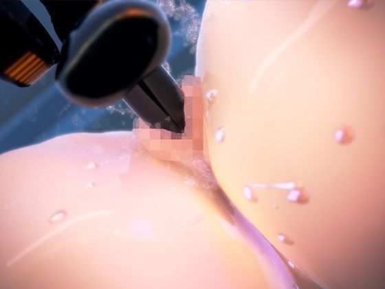巨大ふたなり妖狐アクメ開発〜拘束おまんこ拡張高速ディルド責めで中出し大量射精〜 - サンプル画像 7