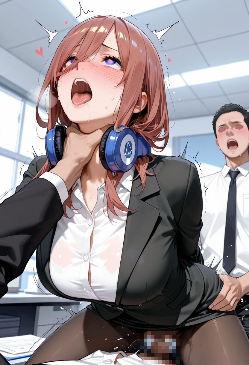 OL・巫女・保育士をちんこ凝視で心奪われ即ハメ中出し - サンプル画像 5