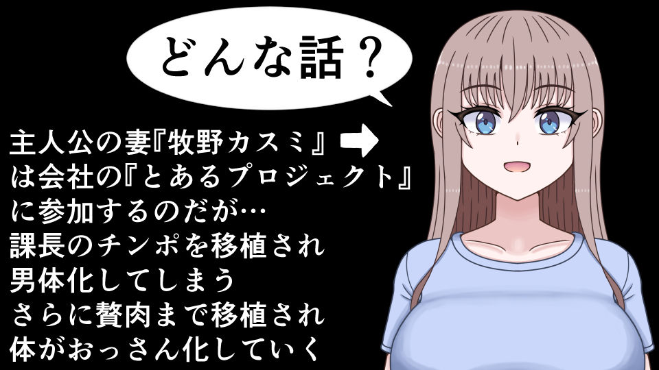 若くて美人な妻は下品でデブなおっさんになる - サンプル画像 1