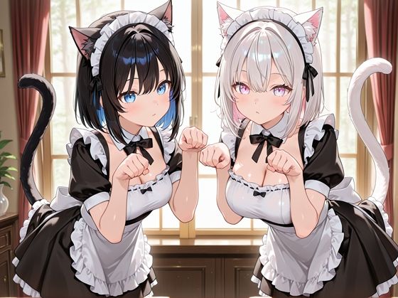 ふたなり猫耳メイドさんとHな日々 - サンプル画像 1