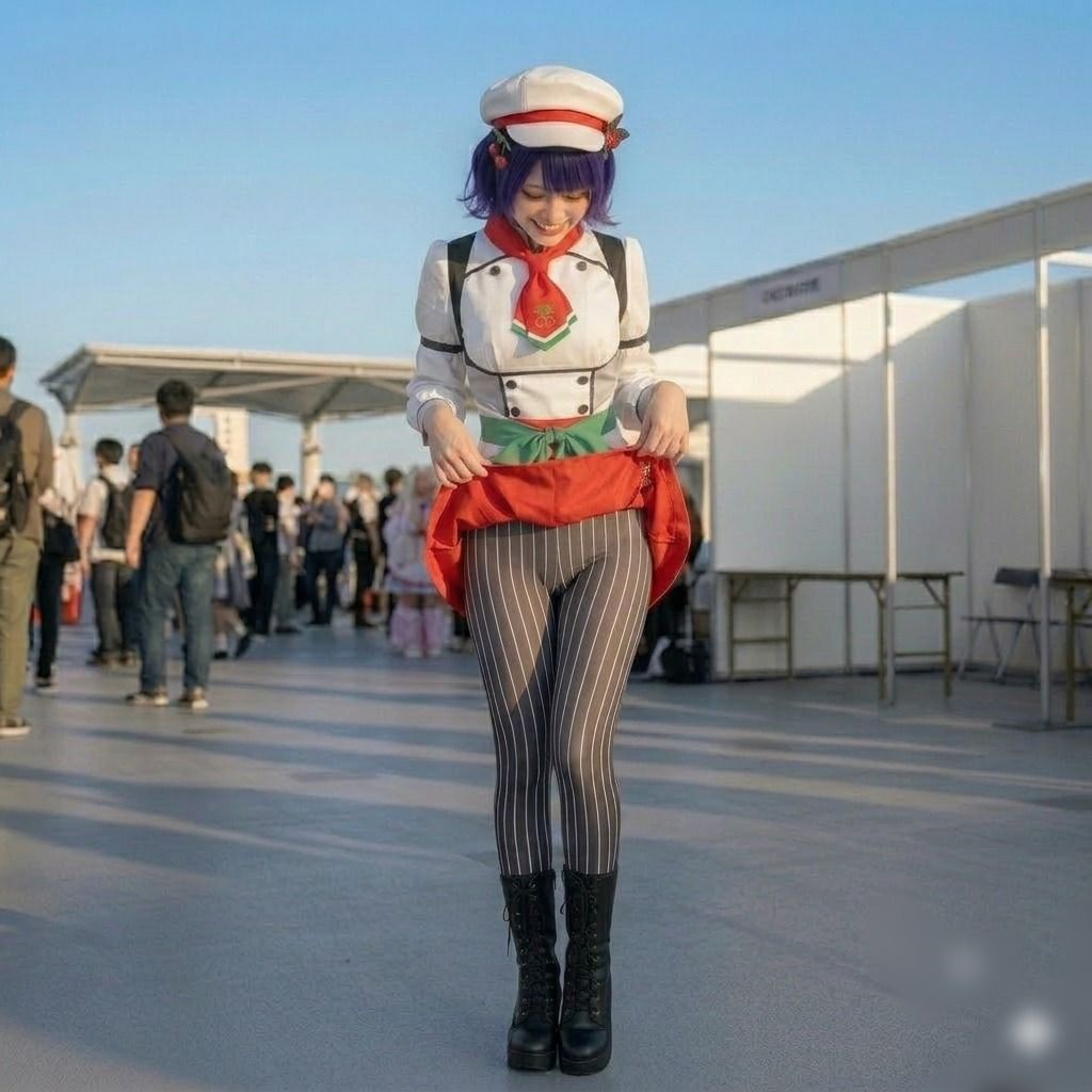 【脱衣コス】七瀬す〇菜/に〇さんじ 写真集 グラビア - サンプル画像 4