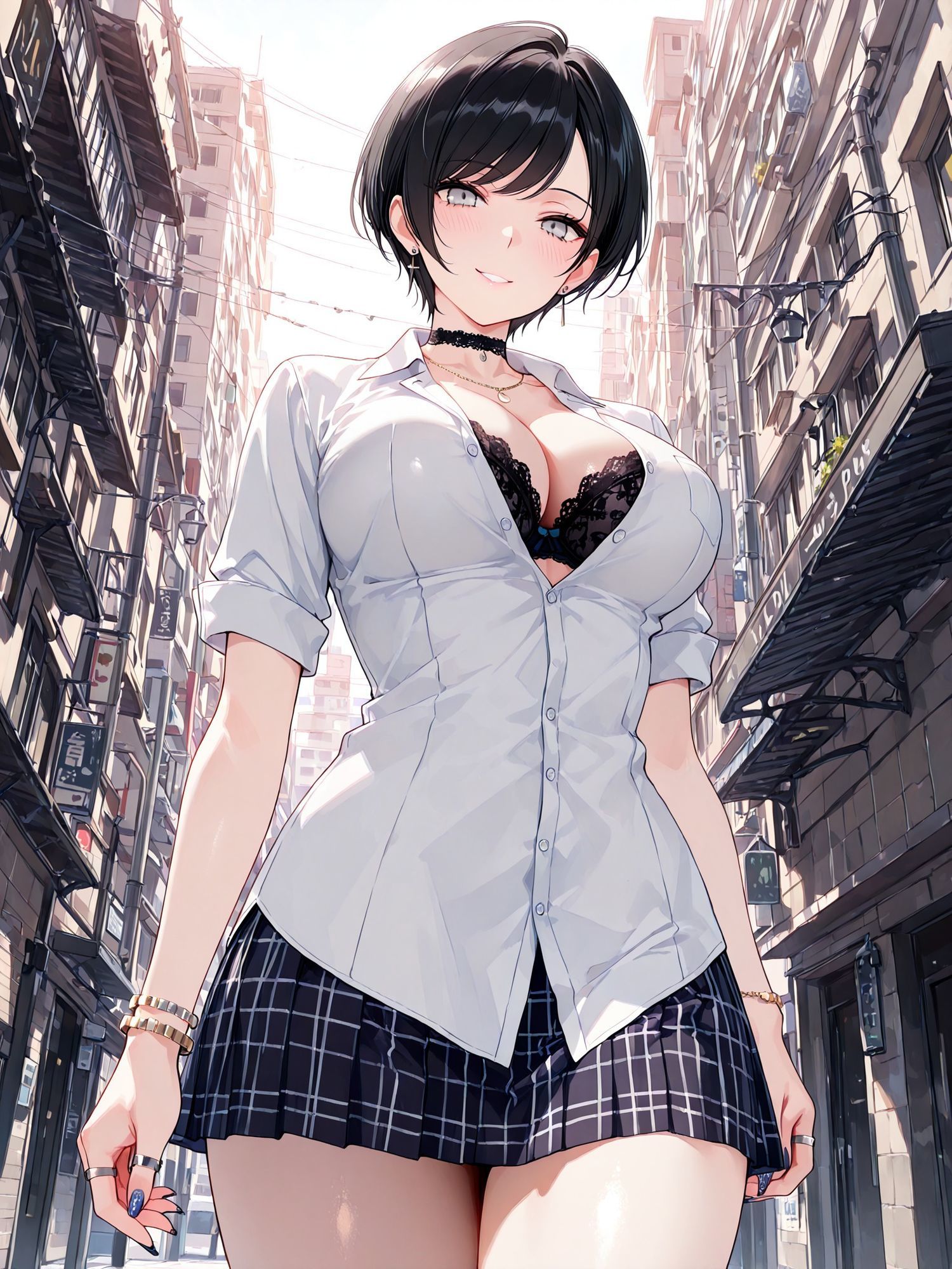 ギャル名鑑 Vol.01 夏制服編 〜制服越しに伝わる、魅惑の体温〜 - サンプル画像 3