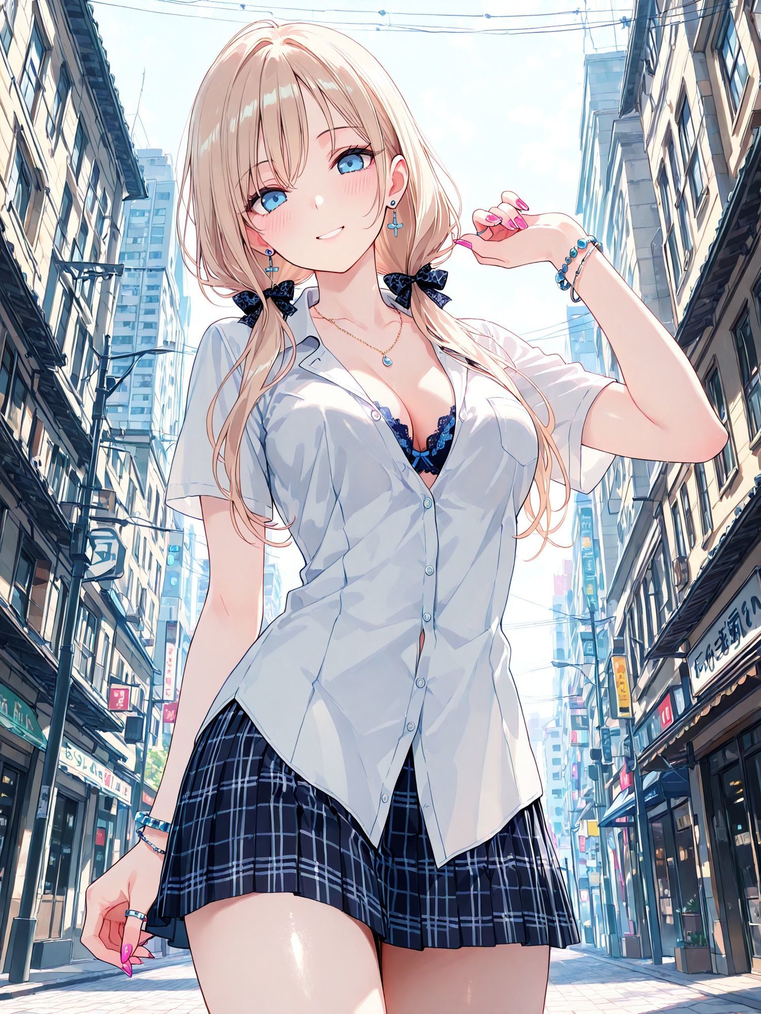 ギャル名鑑 Vol.01 夏制服編 〜制服越しに伝わる、魅惑の体温〜 - サンプル画像 5