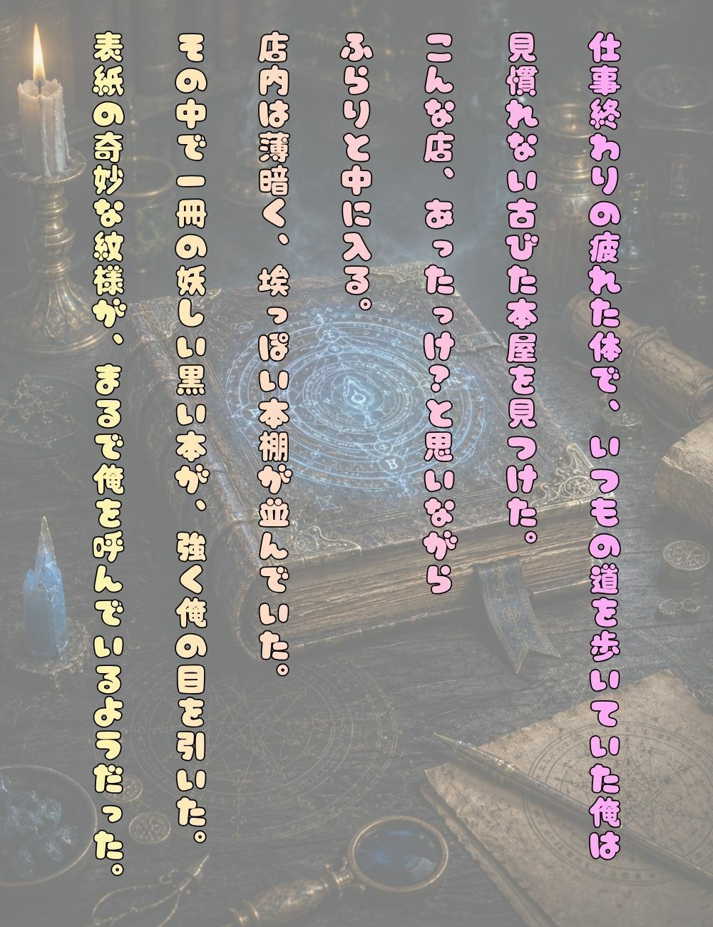 妖しい本を拾ってムラついてブッかけたら極上淫魔降臨 - サンプル画像 1