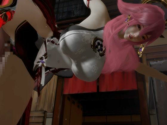 狐巫女様との逢瀬【裸体差分込み｜八重巫女｜原神】 - サンプル画像 4